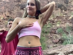 Suck off, passionate, outdoor