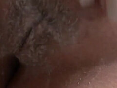 Salle de bains, Beauté, Blonde, Gode, Orgasme, Chatte, Douche, Solo