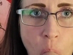 Userwunsch: Blowjob & Eier Lecken + Dildo