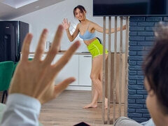 Cowgirl video with mysterious Ashly Rabbit from Karup's Private Collection