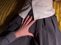 Couple, Éjaculation interne, Mignonne, Hd, Orgasme, Culottes ou slips, Caoutchouc, Nénés