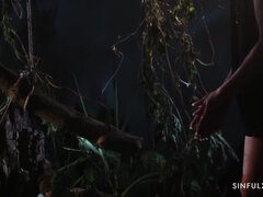 Μεγάλος πούτσος, Πίπα, Μελαχροινή, Ζευγάρι, Πούτσος, Ώριμη γυναίκα, Δημόσιο, Μουνί