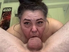 Granny gets a surprise load in her mouth! Best-of compilation