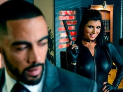 Κώλος, Μαύρος, Πίπα, Σε στάση σκύλου στα τέσσερα, Μαλακία, Λάτεξ, Ώριμη γυναίκα