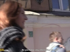 Sexy girls shows tits to horny tourists