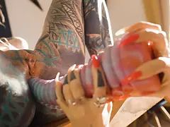 Anale, Culo in bocca, Toccando, Spalancato, Goth, Hd, Lesbica, Leccata