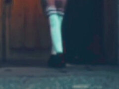 Arsch, Blondine, Im freien