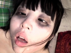 Asiatica, Toccando, Hd, Giapponese, Ragazza, Tette