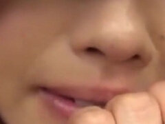 18, Asiatisk, Stora tuttar, Avsugning, Creampie, Tonåring