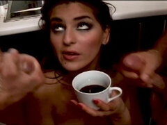 Duży tyłek, Duży kutas, Brunetka, Lizanie, Masturbacja, Naturalne cycki, Nastolatki, Cycki