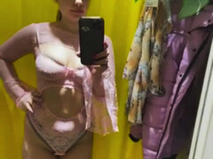 18 anos, Amador amadora, Lingerie, Melharucos naturais, Público, Solo chão, Vibrador
