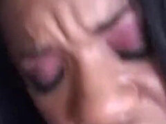 Anal, Gros cul, Noire, Sucer une bite, Couple, Double pénétration