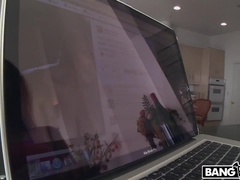 큰 엉덩이, 오랄섹스, 흑갈색 머리, 사정 샷, 얼굴에, 핸드잡, 하드코어, Hd