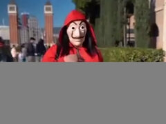 Paper woman