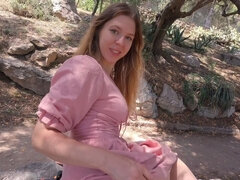 The Naive Tourist Thought She Wouldn't Have to Suck Cock for Photos! Spoiler! She Had to!