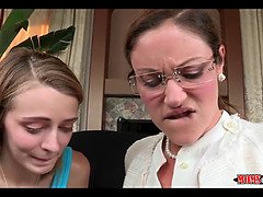 Obciąganie, Puma, Kobiety mężczyzna, Okulary, Hd, Lizanie, Mamuśka, Trójkąt