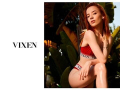 Amatør, Pik sutte, Hundestilling, Udendørs, Lille kvinde, Fisse, Mager, Teenager