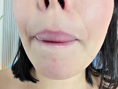 아마추어, 아기, 흑갈색 머리, 페티쉬, 라티나, 밀프, 혼자