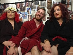 Debela dekleta, Bdsm, Bondage, Facesitting, Orgazem, Prostate, Kazen, Sužnja