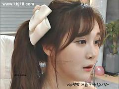 Asiático, Chica, Tetas grandes, Linda, Coreano, Solo, Tetas, Juguetes