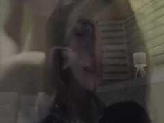 Ázsiai, Kisbaba, Gesztenyebarna, Női, Japán, Orgazmus, Tini, Begyek