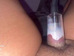 Klitoris, Kvinna, Hemmagjord, Latina, Orgasm, Sprutande, Suger, Våt