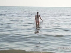 デカパイ, 巨乳な, 淫乱熟女, 自然山雀, アウトドア, ロシア人, オッパイの