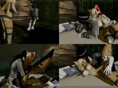 Háromdimenziós, Monumentális dákó, Cumizás, Szőrös, Nyalás