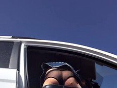 아시안, 자동차, 중국인, 하드코어, 공개적인, 청소년