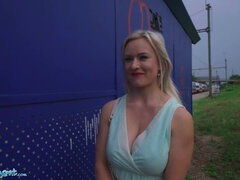 Public Agent Hot MILF Screwed By Stranger in a Field - Reality