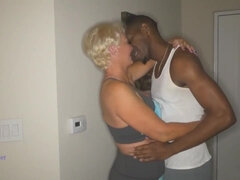 Negro, Rubia, Mamada, Polla, Sexo duro, Hd, Interracial, Madres para coger
