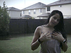 Amatőr, Amerikai, Elkapott, Pár, Házi készítésű, Latin lány, Szabadban, Nyilvános