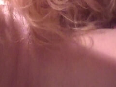 Blonde & blonde babes take turns getting nailed in steamy threesome action