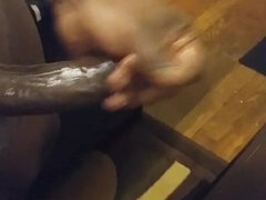 Wanking Slapping My BBC Loud Moaning Screaming Cumshot