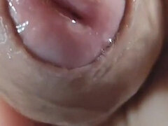 Big Pre Cum From Twink in Exciting Action.