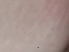 A Horny Black-haired Girl on the Dresser