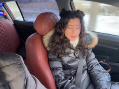 Wants To Fuck Her Boyfriend In A Car In Public One Last Time Before They Break Up - Katty West