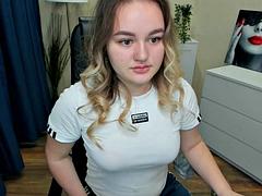 Shy Cam Model: Big Tits, Amateur  Blonde Porn