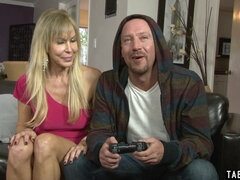 Blondin, Avsugning, Bystig, Snopp, Doggystyle, Hd, Milf, Tabu