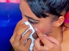 18, Amatør, Stor pik, Pik sutte, Latinsk, Fisse, Teenager, Trekant