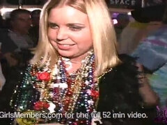 Halloween Party Girls Flash Tits & Pussy in Public Costumes