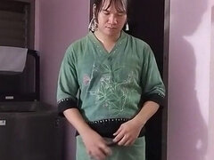 Amatör, Asiatisk, Ladyboy, Onani, Shemale, Solo, Thai, Uniform