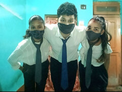 Desi College Girls Friends Threesome Xxxx Video, Indian Desi College Friends Threesome Fucking Xxxx Video