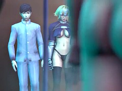 Tredimensionell, Stora tuttar, Sperma shot, Tuttar