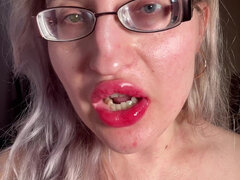 Loiroa, Falar palavrão, Dominação, Mulher dominante, Fetiche, Lingerie, Mãe gostosa, Solo chão