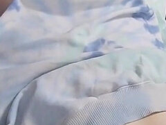 아마추어, 엉덩이, 큰 엉덩이, 금발의, 핑거링, 셀카, 보지