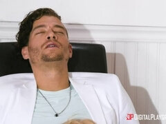 Avsugning, Snopp, Doktor, Ansiktsbehandling, Slick, Kontor, Rider, Tatuering