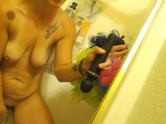 Mother, bath, adult toys