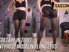 Enthousiasteling, Kont, Hakken, Huisgemaakt, Moeder die ik wil neuken, Nylonstof, Panty, Alleen