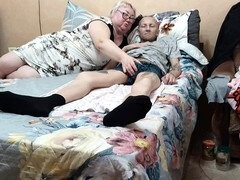 Bbw stor vacker kvinna, Avsugning, Sperma shot, Femdom, Handjobb, Mogen, Mamma, Rysk